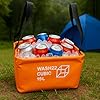 Cubic 15L Collapsible Camping Bucket with Mesh Storage Bag