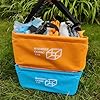 Cubic 15L Collapsible Camping Bucket with Mesh Storage Bag
